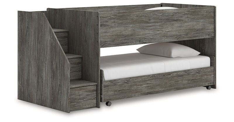 Frandern Twin over Twin Loft Bed image number 0
