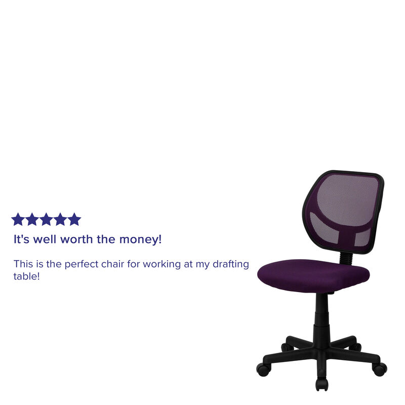 Neri Low Back Mesh Swivel Task Office Chair image number 2