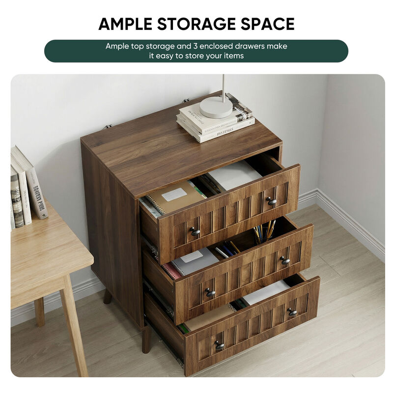 Montzi 3 drawer dresser image number 6
