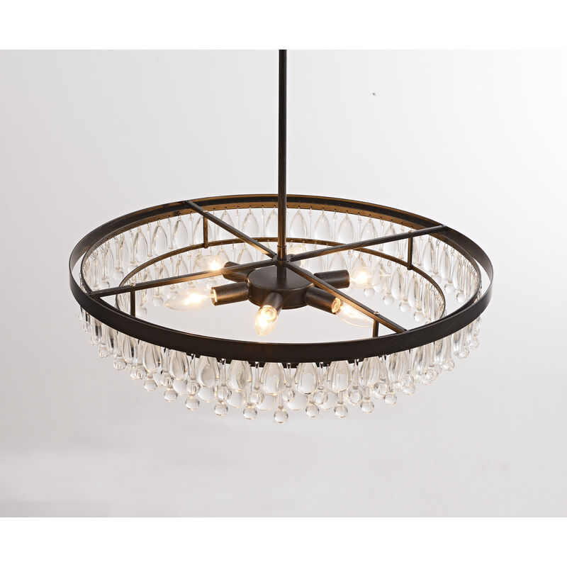 Windsor Imperial Crystal 6-light Chandelier image number 8