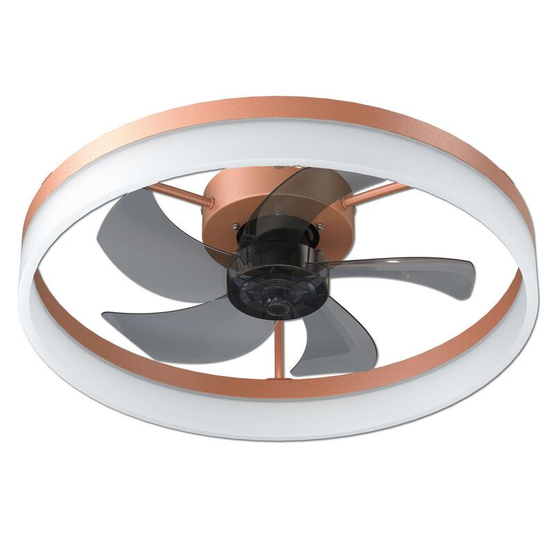 ELEMENT ACE Modern Ceiling Fan with Integrated Dimmable LED Lighting image number 0