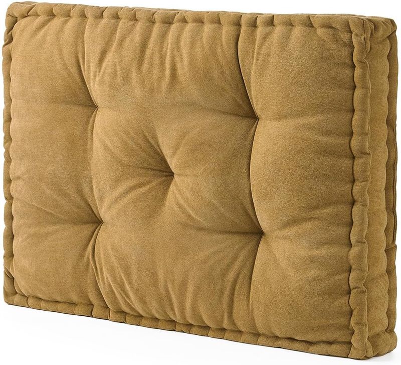 Rainha - Classic Tufted College Headboard - Tan Brown