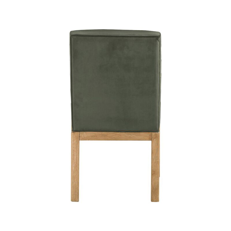 Meridian Furniture Evelyn Saddle Velvet Dining Chair