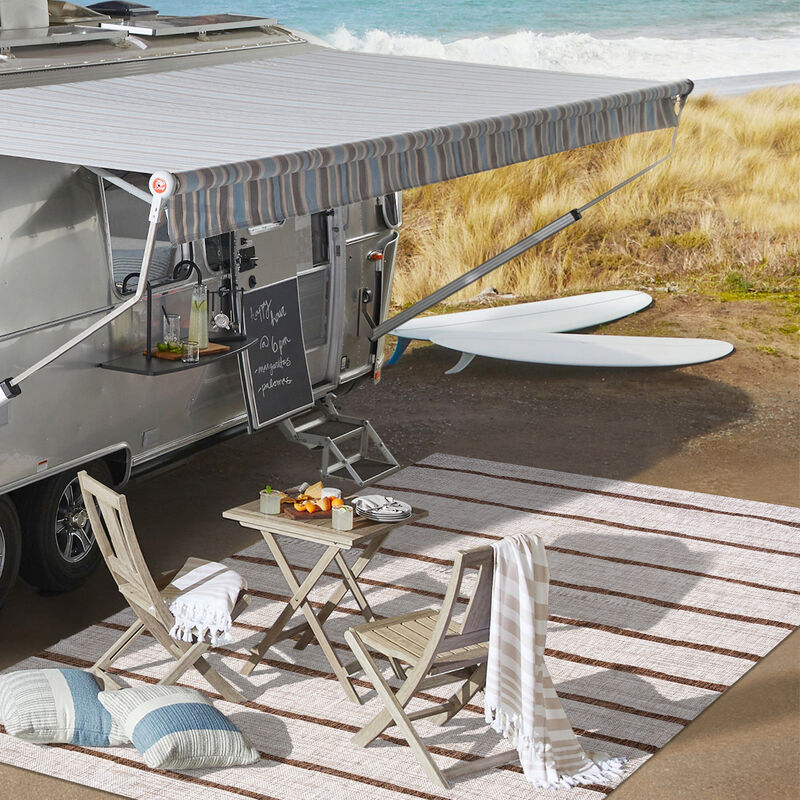 Colonia Berber Stripe Indoor/Outdoor Area Rug