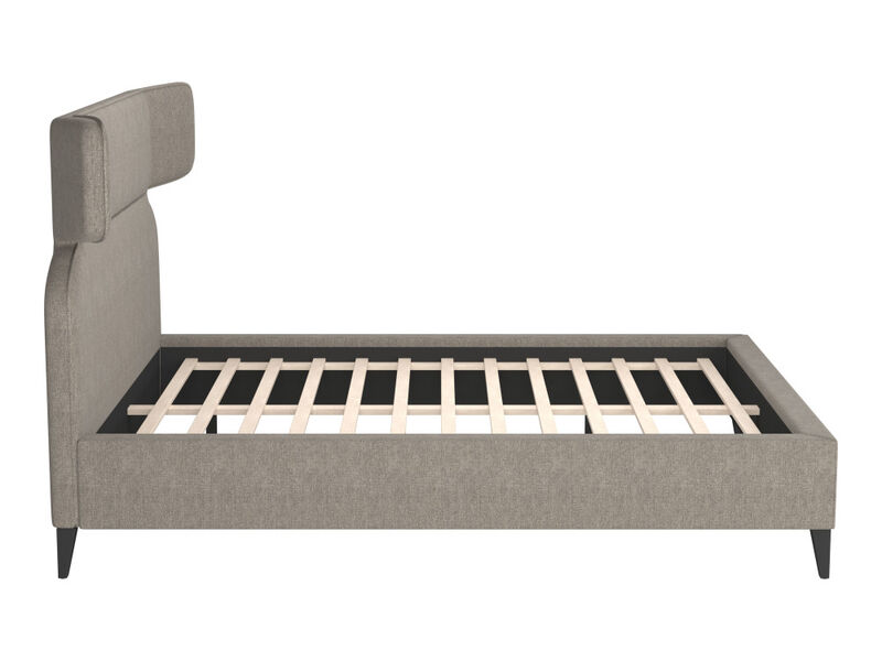 Dusa Queen Bed Olive Brown