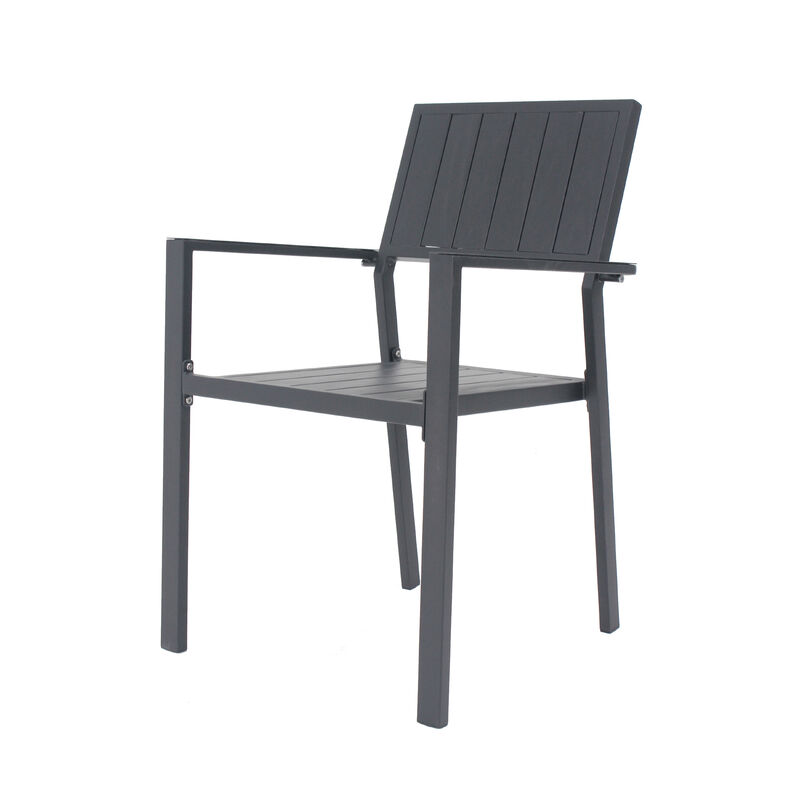 Warzeb 5‑Piece Outdoor Patio Dining Set image number 5