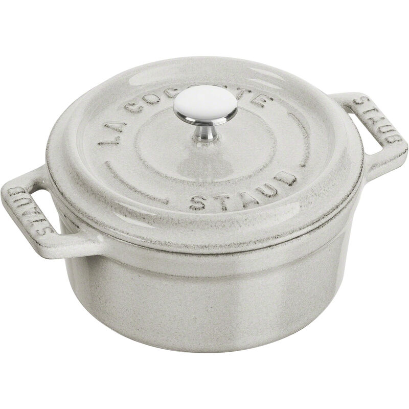 Staub Cast Iron 0.25-qt Mini Round Cocotte