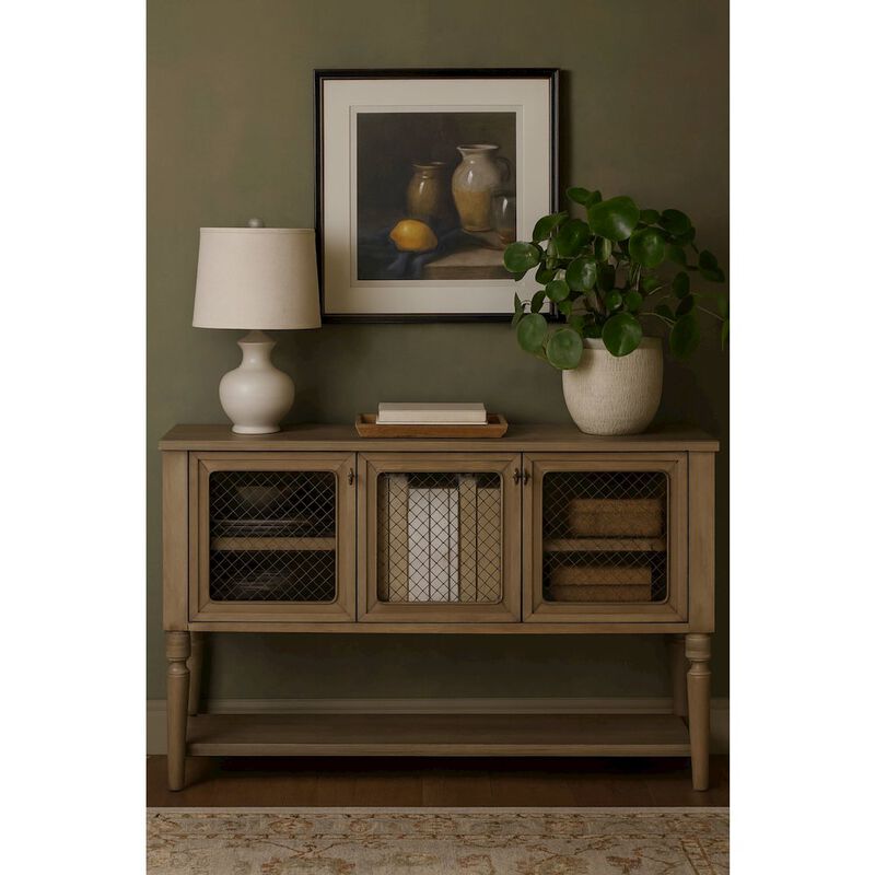 Bernards Magnolia Sever Mesh Door Fronts - Cashew image number 4