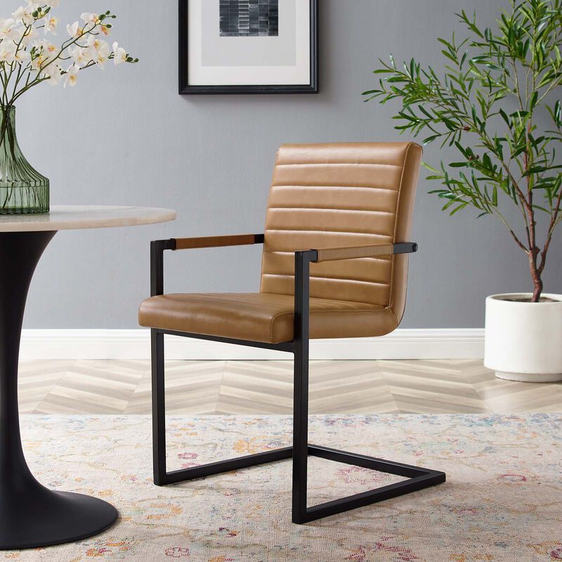 Savoy Vegan Leather Dining Chairs - Set of 2 image number 7