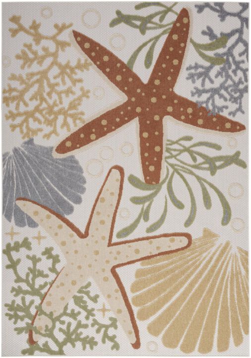 HomeRoots Indoor Outdoor Area Rug