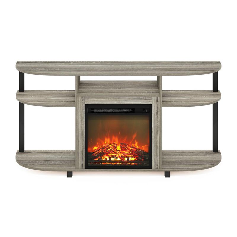 Entertainment Center Stand with Fireplace for TV up to 55 Inch