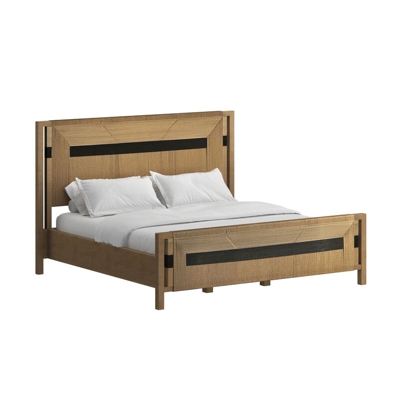 Loft Woven Panel Bed image number 0