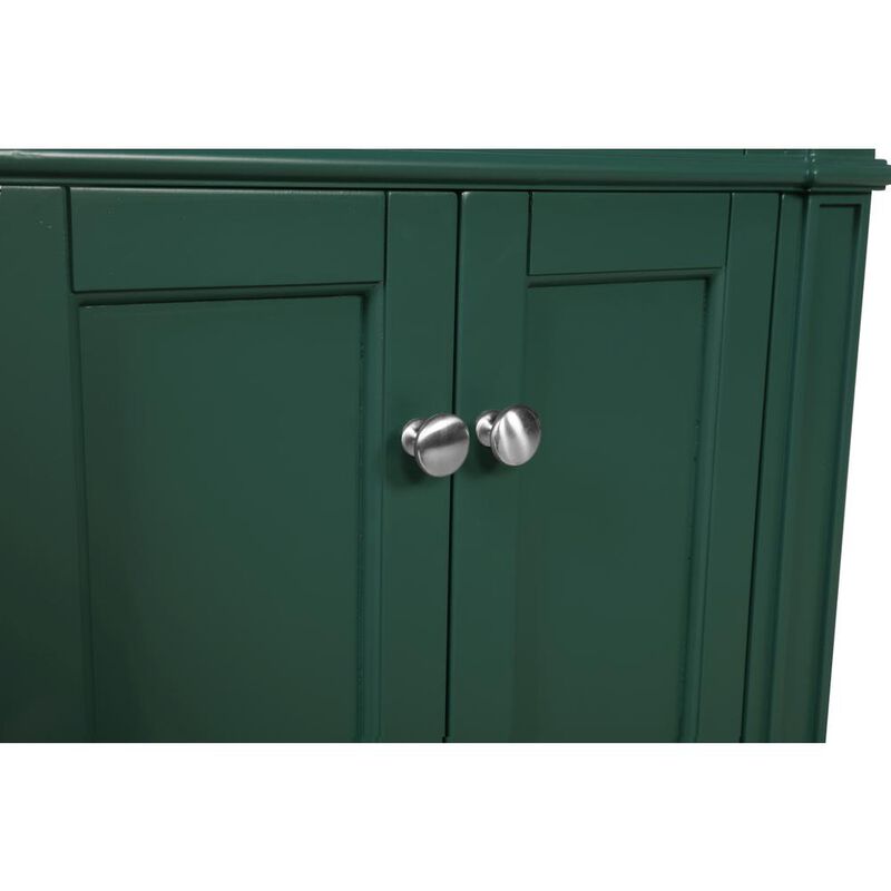 Elegant Kitchen and Bath 24 inch Single bathroom vanity in green