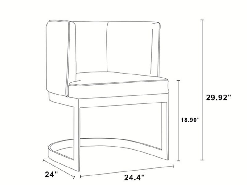 Aura Pink Dining Chair