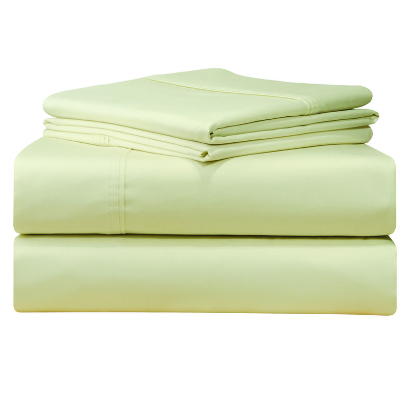 Pointehaven 500 Thread Count 100% Long Staple Cotton Deep Pocket 4 pc Sheet Set.