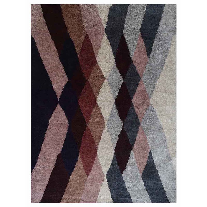 Rugsotic Carpets Hand Knotted Silk Size Area Rug Contemporary Size NS1217 image number 0