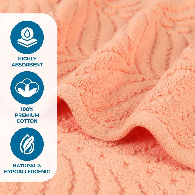 Plush Zero Twist Cotton Bath Towels Set of 4 for Bathroom Use image number 2