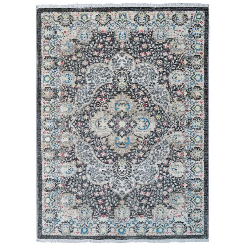 RUGSOTIC CARPETS MACHINE MADE POLYESTER AREA RUGS  - Rectangle Shape, Classic Oriental Traditional  Design, Low Pile Machine Made Area Rugs (M00094) image number 0