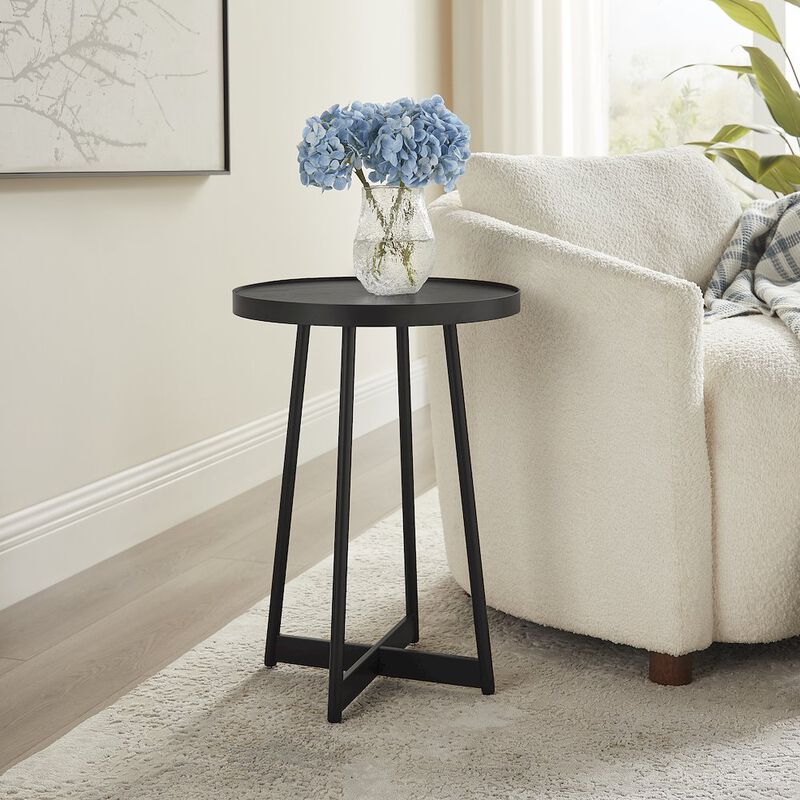 Rayne Modern Round Accent Table