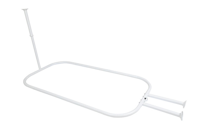 Aluminum Hoop Oval Shower Rod image number 2
