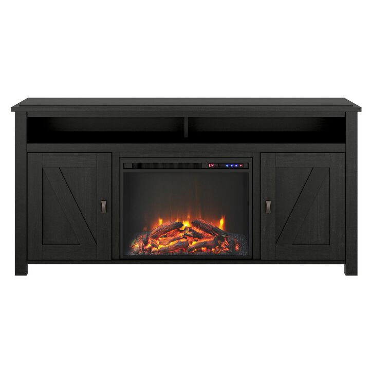 Farmington Electric Fireplace TV Console for TVs up to 60"