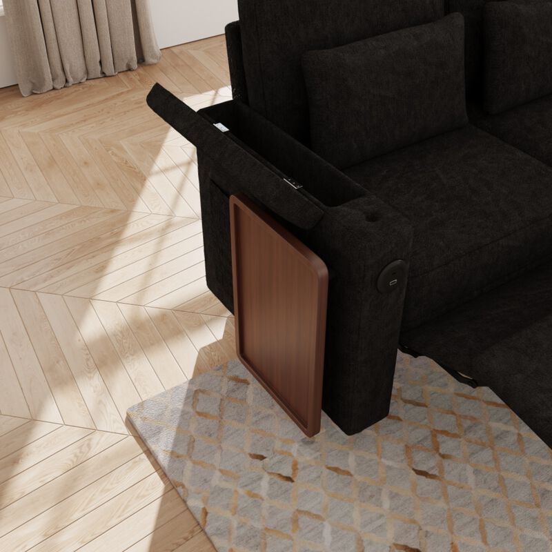 Kirram 3-in-1 Convertible Sleeper Sofa image number 5
