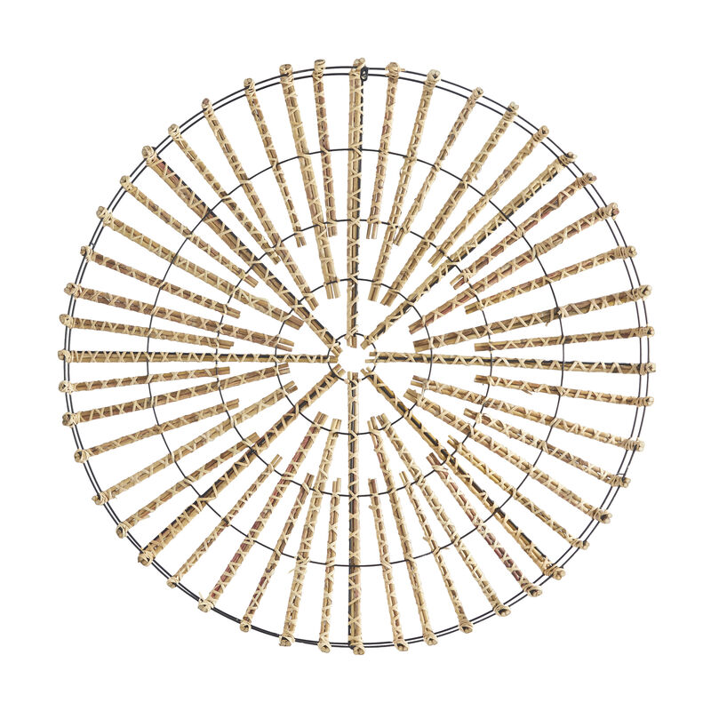 Metal Rattan Wall Decor image number 3