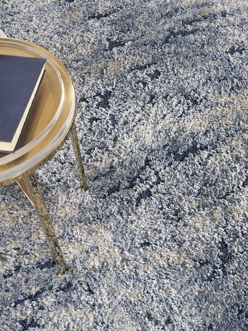 Dreamy Shag DRS06 Light Blue 9' x 12' Rug