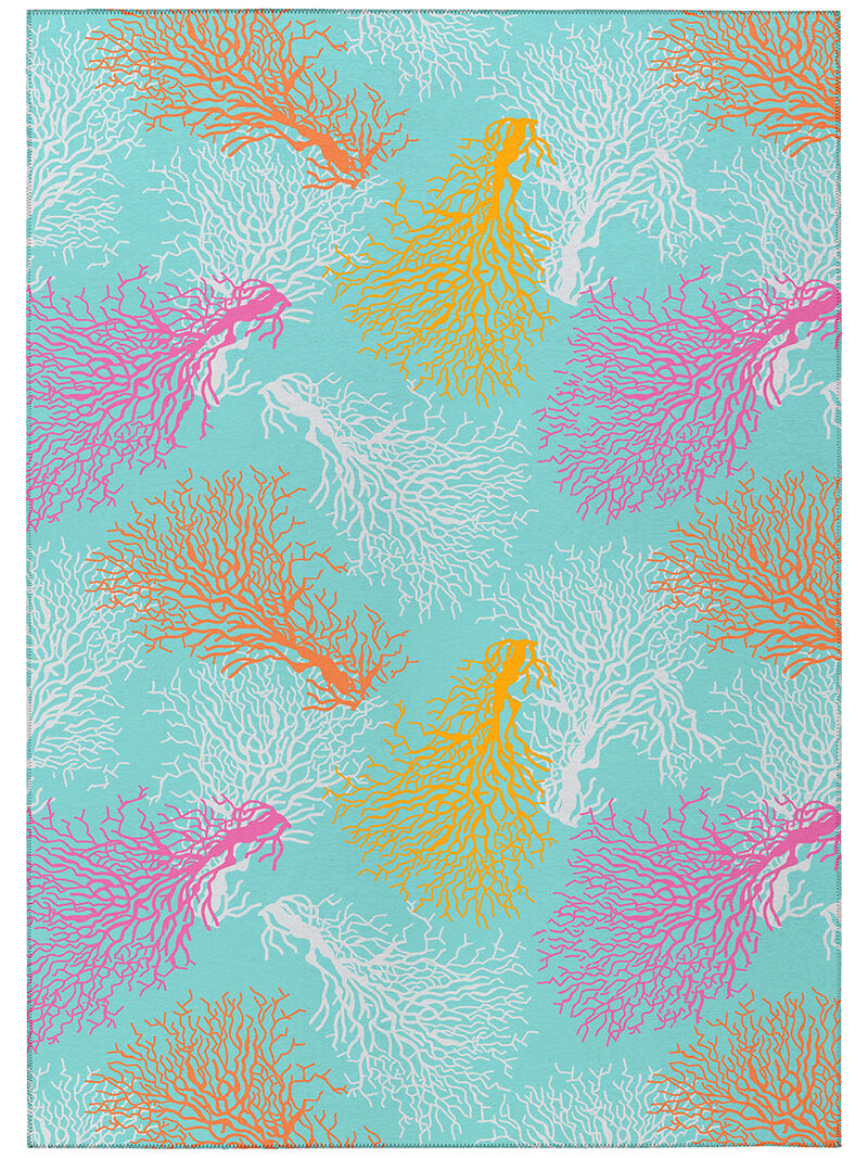 Seabreeze SZ3 Teal 10' x 14' Rug