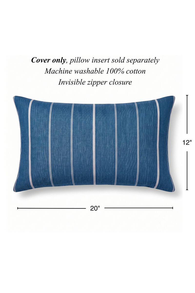 Loma Striped Pillow Cover image number 2