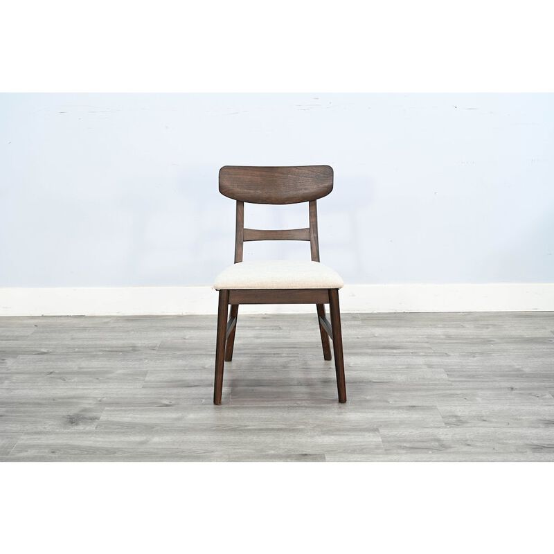 Sunny Designs Dining Chair, Cushion Seat (Set of 2), Walnut image number 1