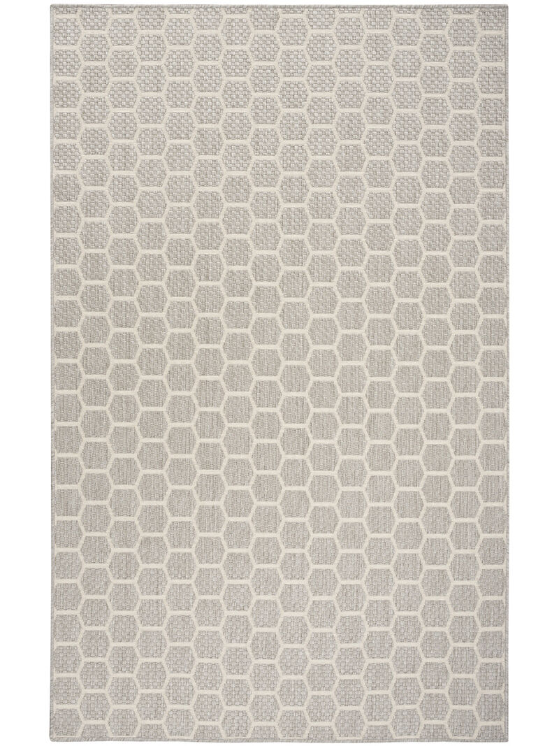 Twist Reversible TWS01 Gray 4' x 6' Rug
