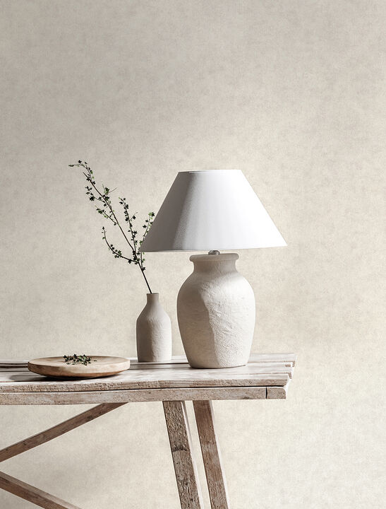 Heritage Light Grey Plain Wallpaper