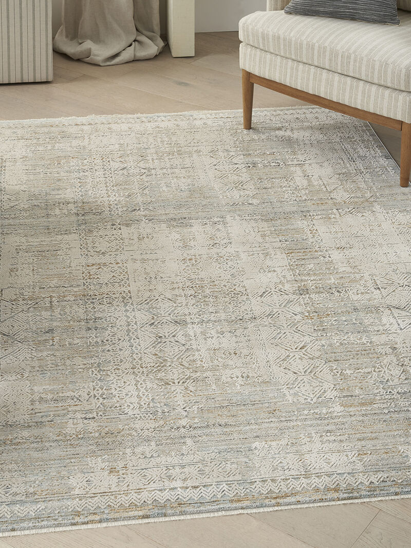 Lynx LNX06 Ivory/Multicolor 2'6" x 4'6" Rug