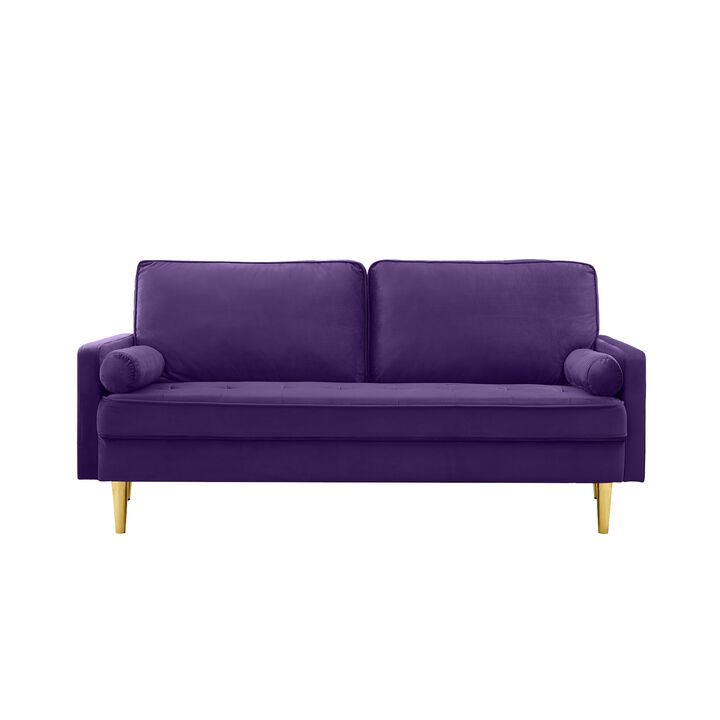 Rufpen Minimalist Velvet Loveseat