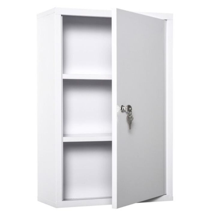 Wall Cabinet for Kitchen, Bathroom, or Storage Organization