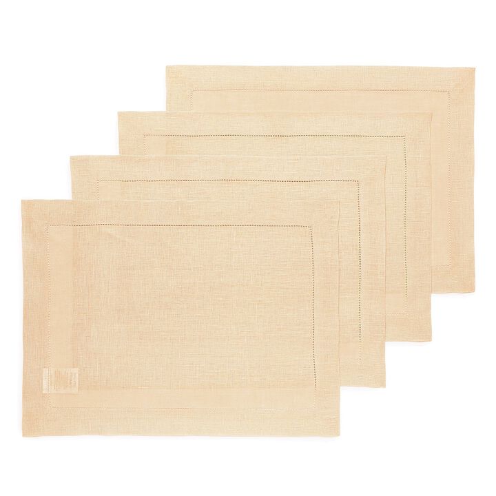 Linen Placemats - Classic Hemstitch