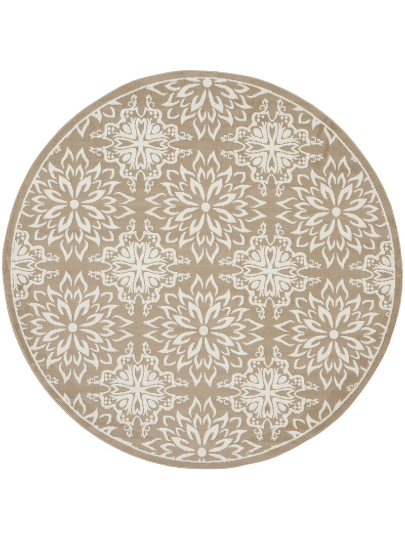 Jubilant JUB06 Taupe 8'6" x 12' Rug