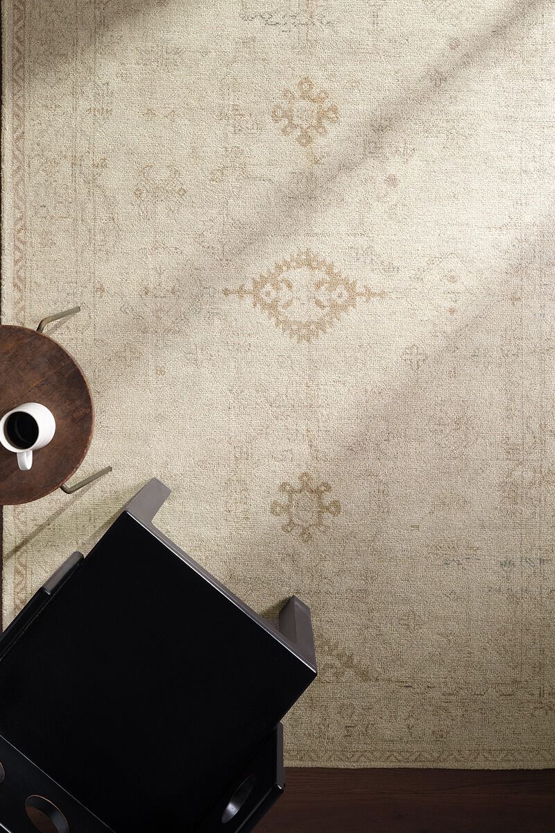 Casen Saffron Oat Milk 8'6" x 11'6" Rug image number 2