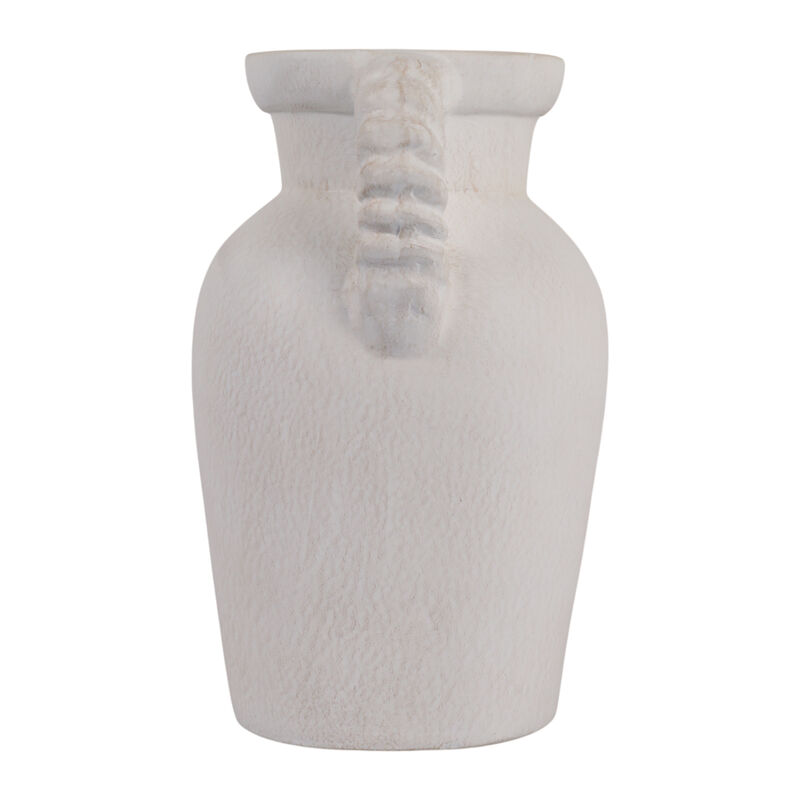 Twisted Handle Terracotta Vase image number 3