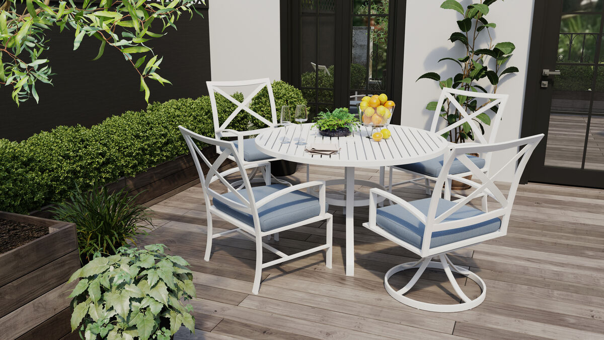 Bristol Dining Chair in Canvas Flax w/ Self Welt