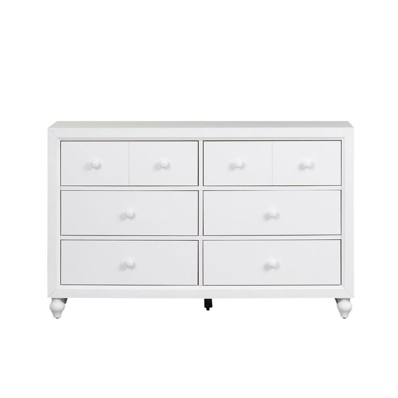 Liberty Furniture Cottage View 6 Drawer Dresser in White image number 5