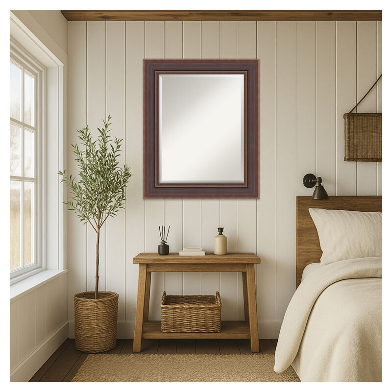 Moab Brown Bronze Beveled Framed Wall Mirror image number 5