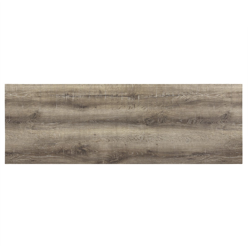 59 in. W Four Leg Wood Dining Table Seats 3