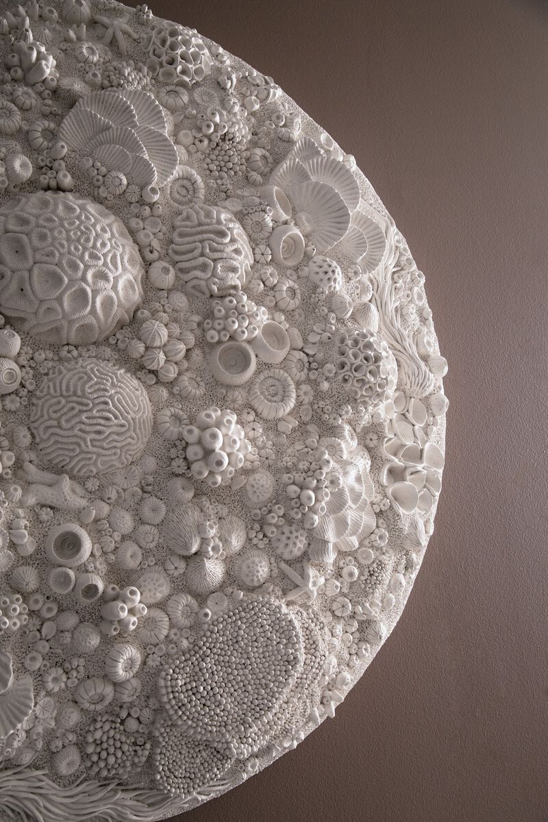 Coral Reef Round Wall Art