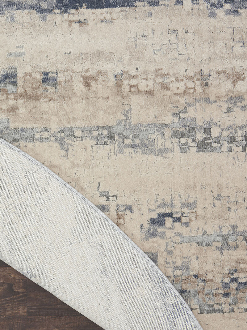 Rustic Textures RUS04 Beige/Gray 7'10" x 10'6" Rug image number 1