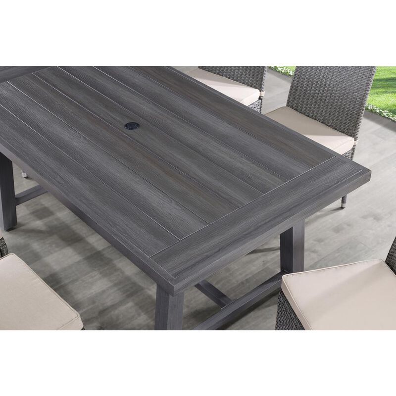 Best Quality Furniture Outdoor aluminum metal fram dining table