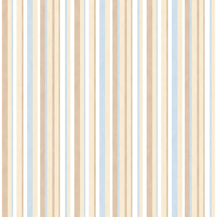 Just 4 Kids 2 Washed Striped Beige Wallpaper G56040