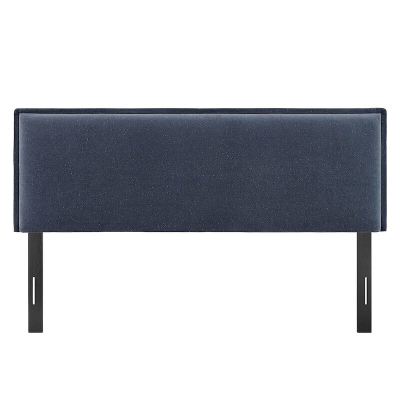 Camille Upholstered Linen Blend King Size Headboard image number 4