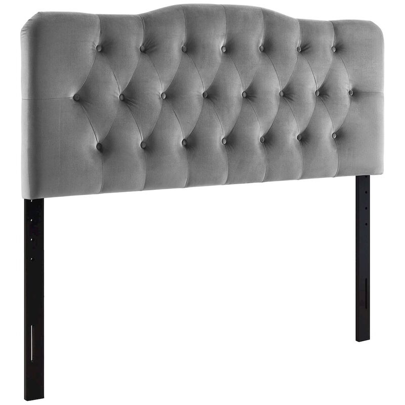 Annabel Diamond Tufted Performance Velvet King Headboard image number 0
